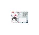 COLLECTION BOTANIC GARDEN, Paquet de 20 enveloppes Pollen 114x162mm 120g/m2 - Bleu clair