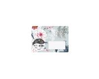 COLLECTION BOTANIC GARDEN, Paquet de 20 enveloppes Pollen 114x162mm 120g/m2 - Bleu clair