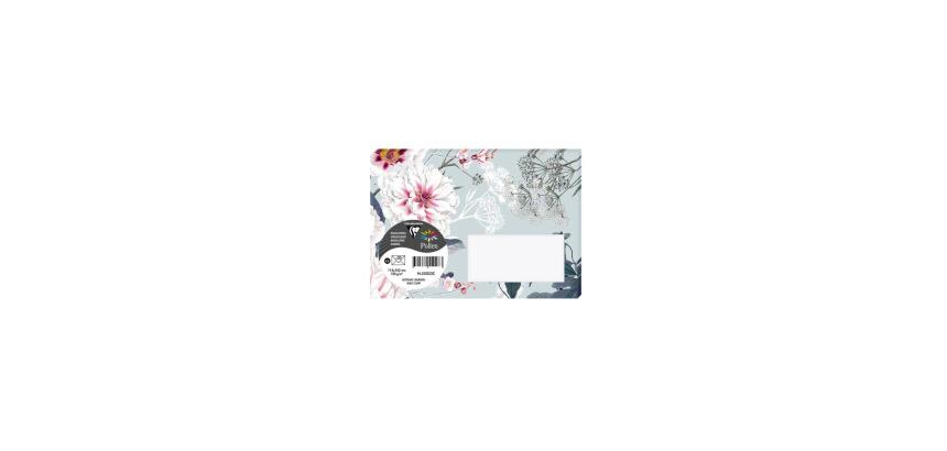COLLECTION BOTANIC GARDEN, Paquet de 20 enveloppes Pollen 114x162mm 120g/m2 - Bleu clair