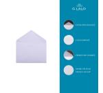 25 enveloppes C6(114x162mm) Diploma doublées gommées - extra blanc