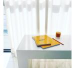 Bloc agrafé Rhodia N°13 10,5x14,8 cm 80 feuillets ligné 80g - Orange