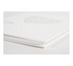 Livre d'or 100 pages blanches Harmony - 27x22 cm vertical - Blanc pailleté