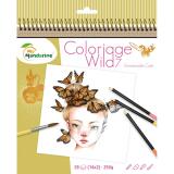 Carnet de coloriage Wild 7 - Or