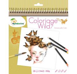Carnet de coloriage Wild 7 - Or