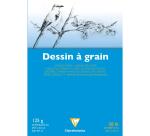 Dessin à Grain bloc collé 20F A3 125g