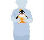 Little Couz'IN, Pingouin - Noir & Blanc