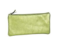 CUIRISÉ - Trousse plate 11x22 cm - Vert