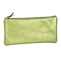 CUIRISÉ - Trousse plate 11x22 cm - Vert