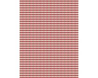 738 - Pochette 20 feuilles Décopatch - Rouge