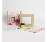Mini-kit adulte cadre recto/verso - Kraft