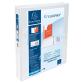 Classeur 2 anneaux cartonné Exacompta Kreacover® personnalisable A4 maxi - Dos 4,7 cm blanc