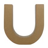 Lettre U fantaisie - Kraft