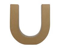 Lettre U fantaisie - Kraft