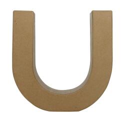 Lettre U fantaisie - Kraft