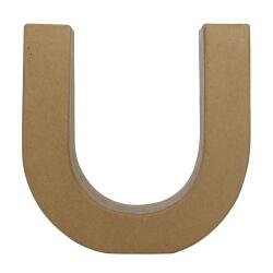 Lettre U fantaisie - Kraft