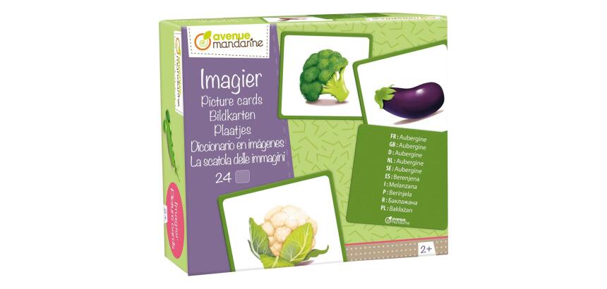 Imagier, Légumes - Multicolore