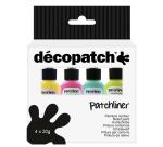 Lot de 4 Patchliners - Pastel - Assortiment