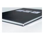 Livre d'or 100 pages tranche argent Me & You - Noir