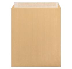 Boite de 125 Pochettes Kraft Adour Brun 26-275x365 mm - Auto-Adhésives - 120g/m2 - Brun