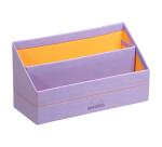 Rhodiarama porte-courrier simili cuir italien 25x10x14 cm - Iris