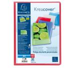 Display Book KreaCover PP A4 30Pkt Ast - Assorted colours