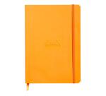 Rhodiarama carnet souple A5 160 pages papier ivoire 90 g fermeture élastique