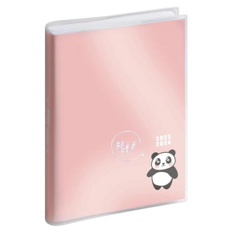 Agenda Forum Color Cute Friends Panda 12 x 17 cm Journalier Août 2025 à Juillet 2026 - Visuel