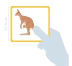 Imagier, Animaux sauvages - Multicolore