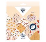 ORIGAMI, Pochette de 60 feuilles 70g/m2 3 formats - Automne - Multicolore