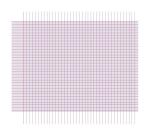 PAPIER AFFICHE REGLURE, Paquet de 25 feuilles séyès 90g/m2 au format 60x80cm