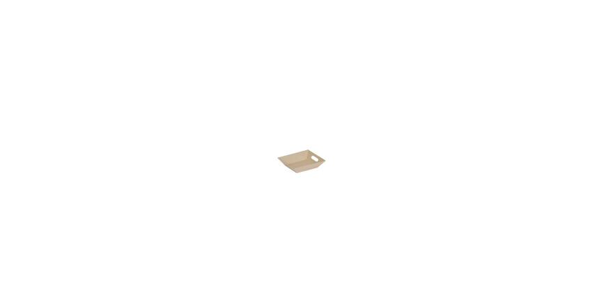 Petit plateau moderne 10x12x2,7cm - Kraft