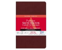 Alpha Series carnet souple 46F 14x21,6cm 150g - Blanc