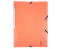 Sammelmappe A4 mit Gummizug und 3 Klappen, PP, Chromaline Pastell