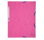 Chemise 3 rabats à élastiques carte lustrée 400g/m2 - A4