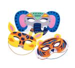 Boîte créative, Masques à coudre, Animaux de la savane