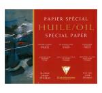Papier Huile bloc collé 4 côtés 15F 24x30cm 240g