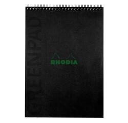 Integral binding pad GREENPAD, A4+, squared, black