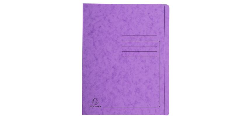 Chemise à lamelle carte lustrée 355gm2 - A4