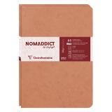 Set de 2 carnets piqués Age Bag A5 96 pages ligné - Tabac