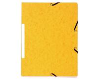 Elastomap met 3 kleppen - gemarmerd gerecycleerd karton 355g/m2 - A4