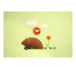 PAPIER COULEUR RECYLÉ, Paquet de 25 feuilles 120g/m2 sous/film au format 50x65cm