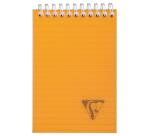 Bloc reliure intégrale Linicolor FRESH en-tête A6 160 pages détachables ligné couverture plastique polypropyène rainuré Couleur aléatoire - Assortis