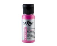 DARWI Flacon de 50 ml de Peinture sur Céramique à Froid - Rose