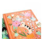 Journal intime, Chats et fleurs - Multicolore
