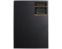 Goldline carnet cousu collé 64F A3 140g F - Blanc