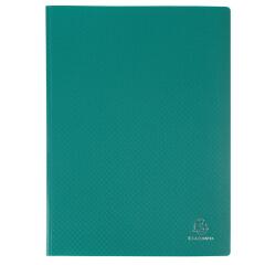 Protège-documents en polypropylène souple OPAK 20 vues - A4 - Vert foncé