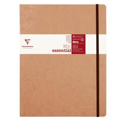Clairefontaine Nomaddict My Essential Notebook - B5 - Lined - 90gsm - Havana||