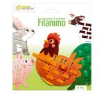 Rubans à tisser, Animaux de la ferme - Vert