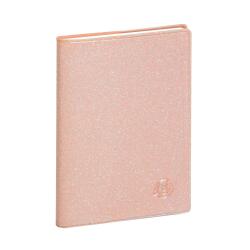 Agenda de poche SAS 13 Eden 9 x 13 cm Semainier Août 2025 à Août 2026 - Rose poudré