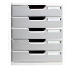 Módulo A4, cajones cerrados + 5 alturas + STOP de seguridad, tamaño: 5 X 54mm OFFICE